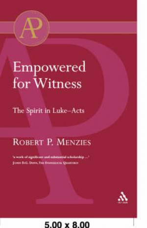 Empowered for Witness By Robert Menzies (Paperback) 9780567041906