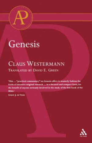 Genesis westermann By Claus Westermann (Paperback) 9780567043900