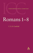 Romans 1-8 International Critical Commentary