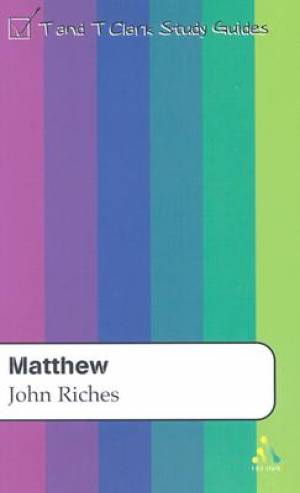 Matthew By John K Riches (Paperback) 9780567082350