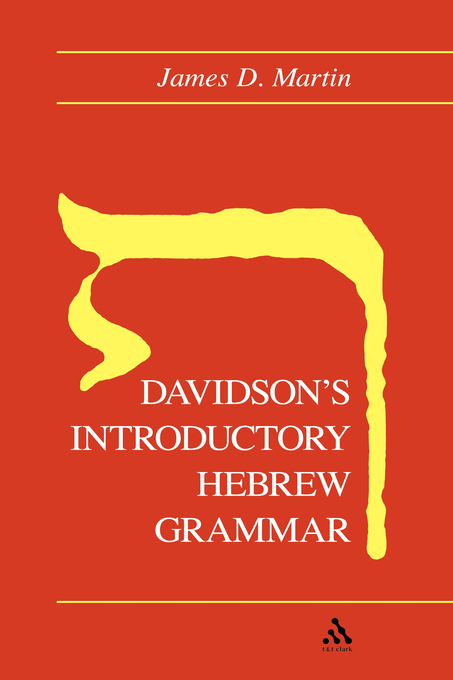 Davidson's Introductory Hebrew Grammar