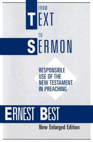 From Text to Sermon