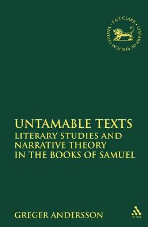 Untamable Texts By Assistant Professor Greger Andersson (Hardback)