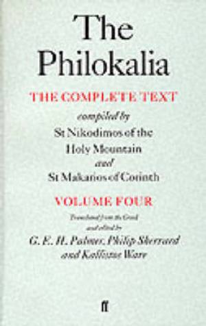 The Philokalia Vol 4 By G E H Palmer (Paperback) 9780571193820