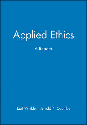 Applied Ethics By ER Winkler Winkler (Paperback) 9780631188339