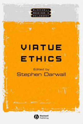 Virtue Ethics By S Darwall (Paperback) 9780631231141