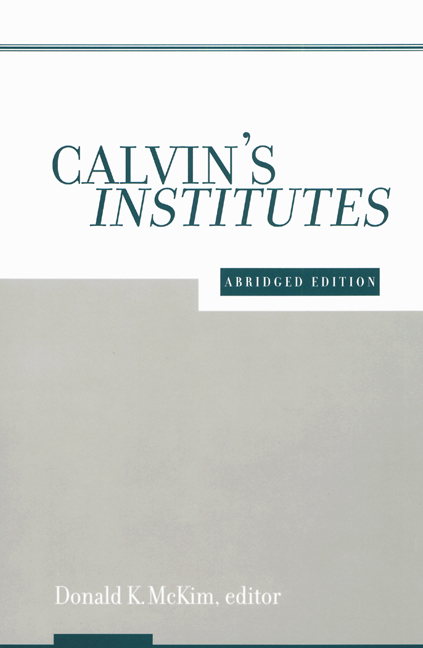 Calvin's Institutes By Ford Lewis Battles (Paperback) 9780664222987