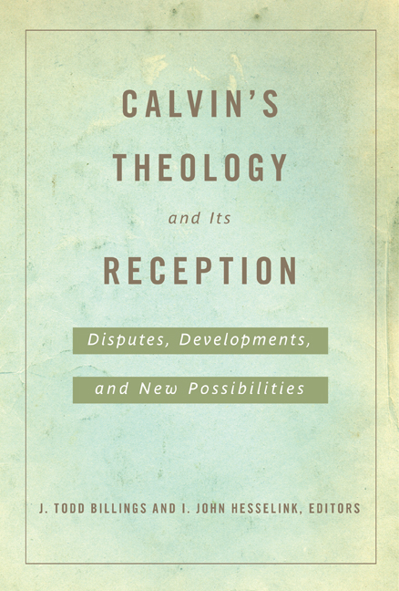 Calvin's Theology and Its Reception (Paperback) 9780664234232