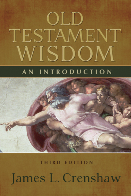 Old Testament Wisdom By James L Crenshaw (Paperback) 9780664234591