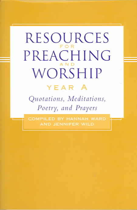 Resources for Preaching and Worship Year a (Paperback) 9780664237288