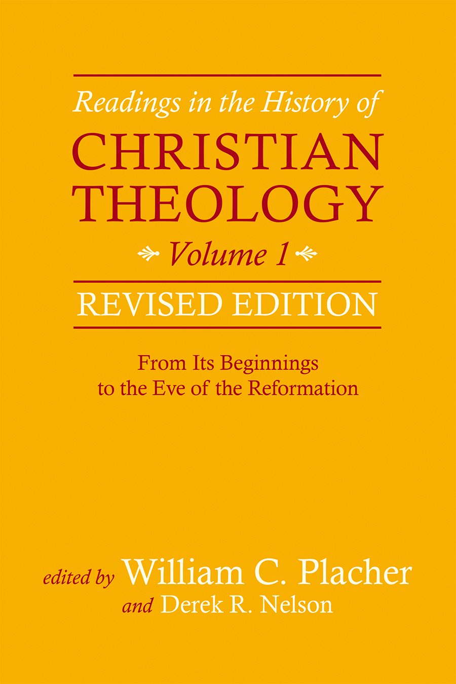 Readings in the History of Christian Theology (Paperback)