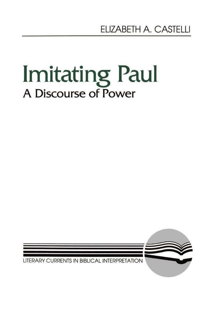 Imitating Paul By Elizabeth A Castelli (Paperback) 9780664252342