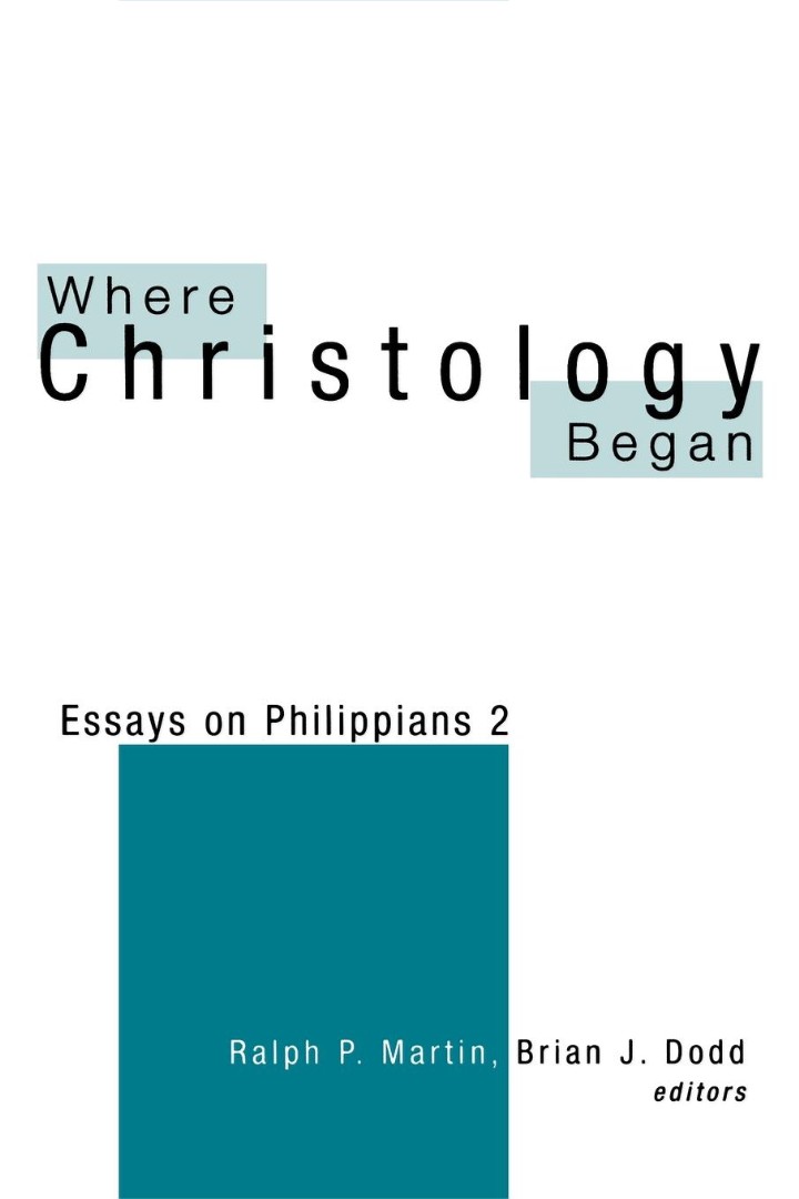 Where Christology Began Essays on Philippians 2 (Paperback)