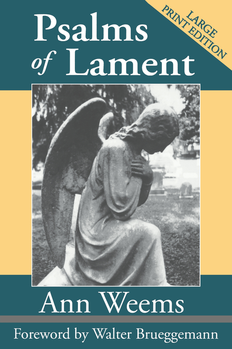 Psalms of Lament Large Print By Ann Weems (Paperback) 9780664258313