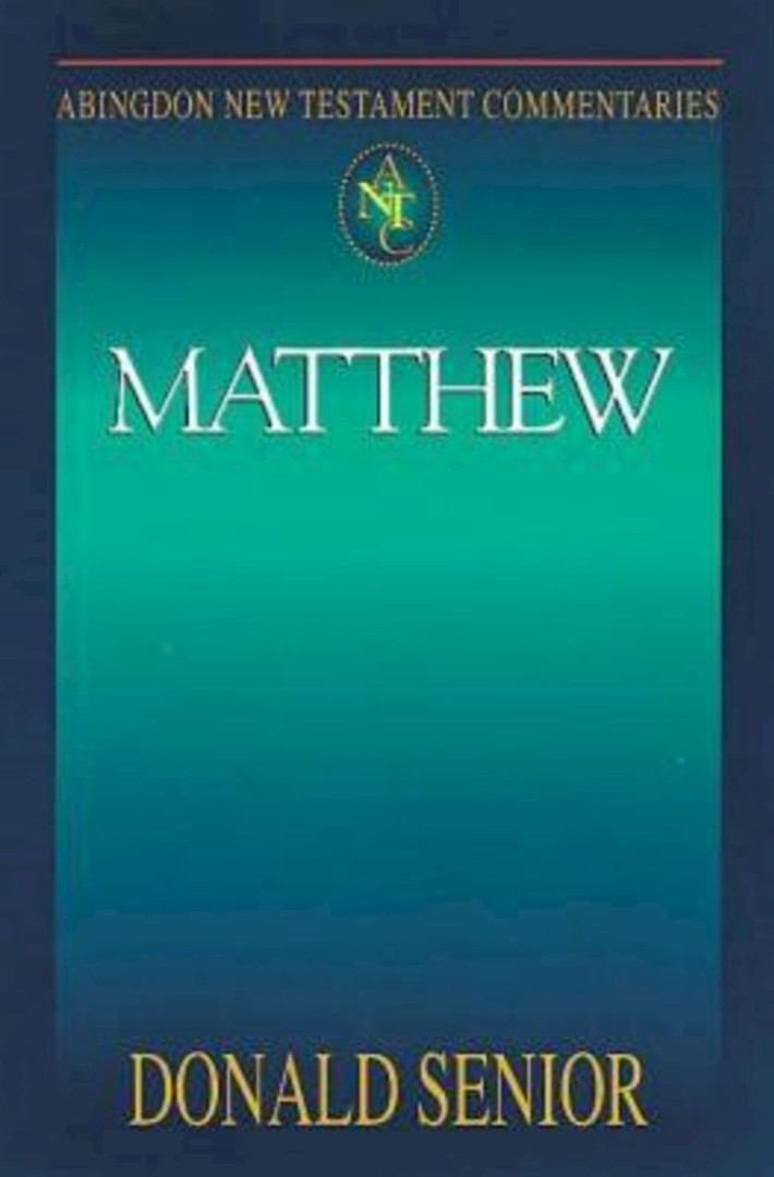 Matthew Abingdon New Testament Commentary By Donald Senior (Paperback)