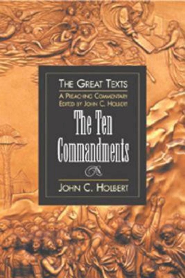 The Ten Commandments By John Holbert (Paperback) 9780687090488