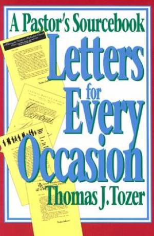 Letters for Every Occasion By Thomas Tozer (Paperback) 9780687214242