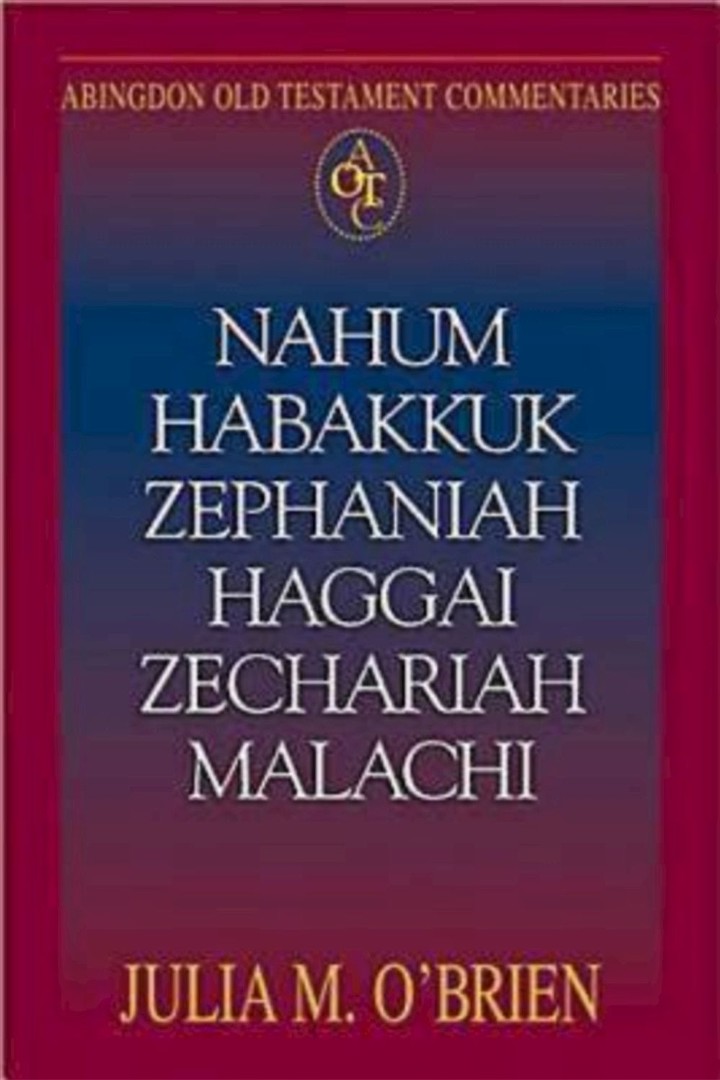 Nahum Habakkuk Zephaniah Haggai Zechariah Malachi Abingdon Old