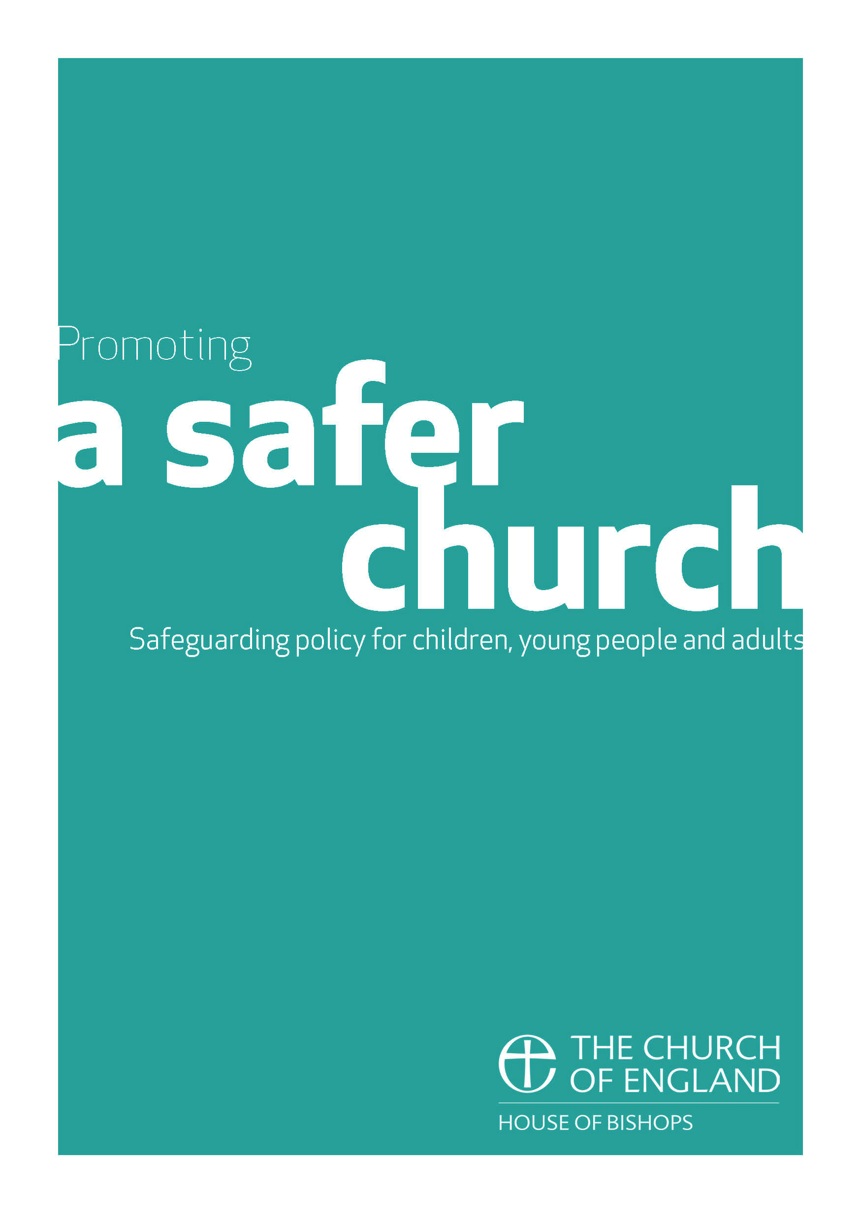 Promoting a Safer Church By House of Bishops (Paperback) 9780715111260