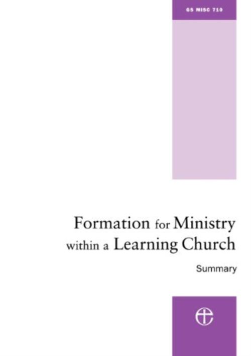 Formation for Ministry within a Learning Church (Paperback)