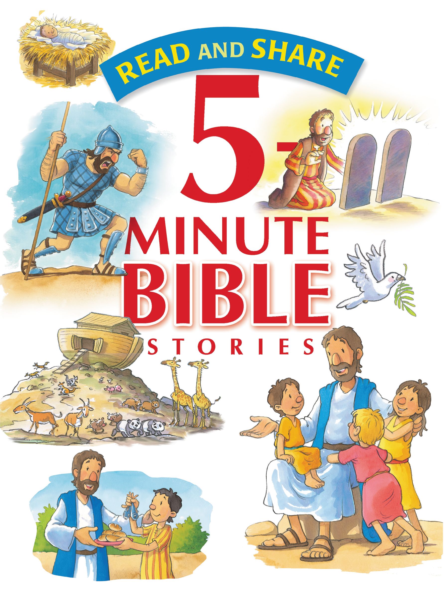 Read and Share 5 Minute Bible Stories by Thomas Nelson | Free Delivery