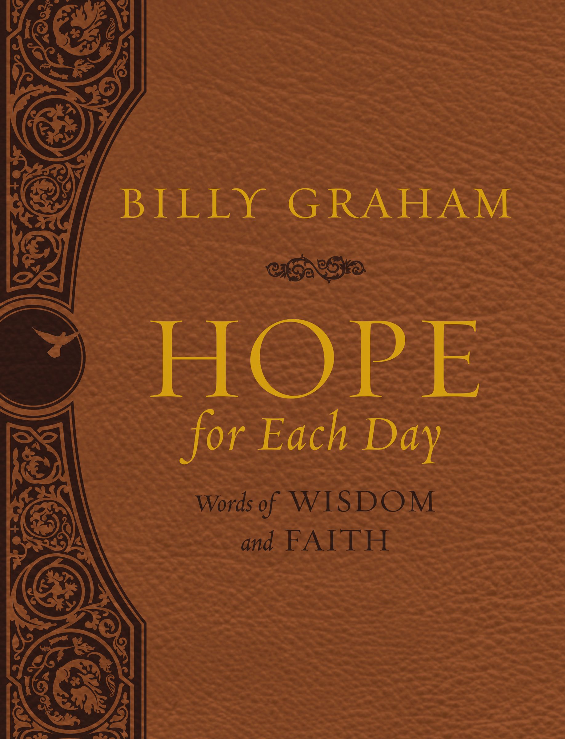 Hope For Each Day Large Deluxe By Billy Graham (Leather) 9780718075125