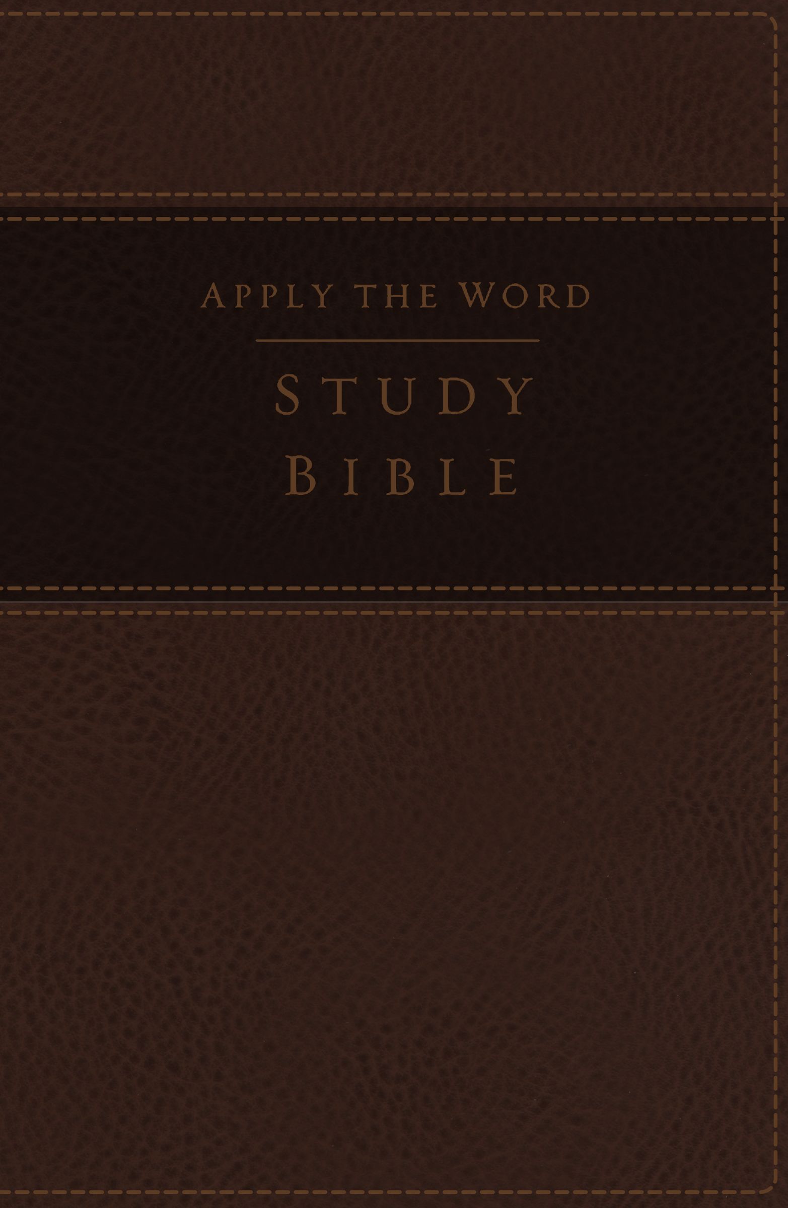 Nkjv Apply the Word Study Bible Large Print Imitation Leather Brow