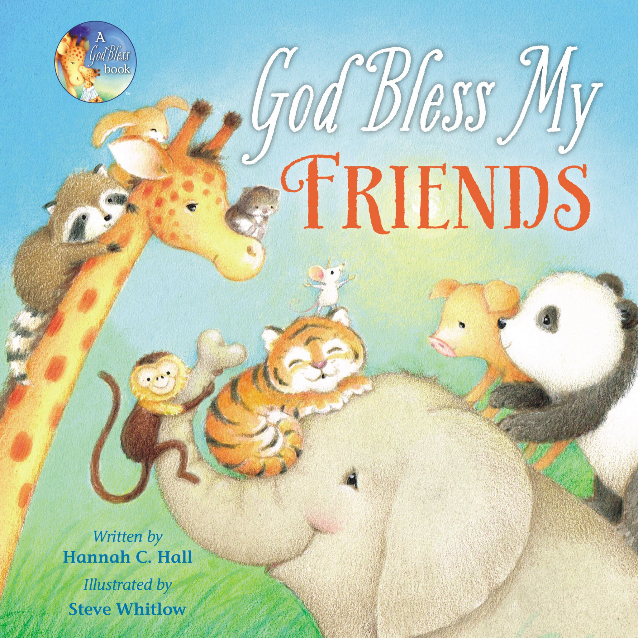 God Bless My Friends By Hannah Hall (Board book) 9780718089535