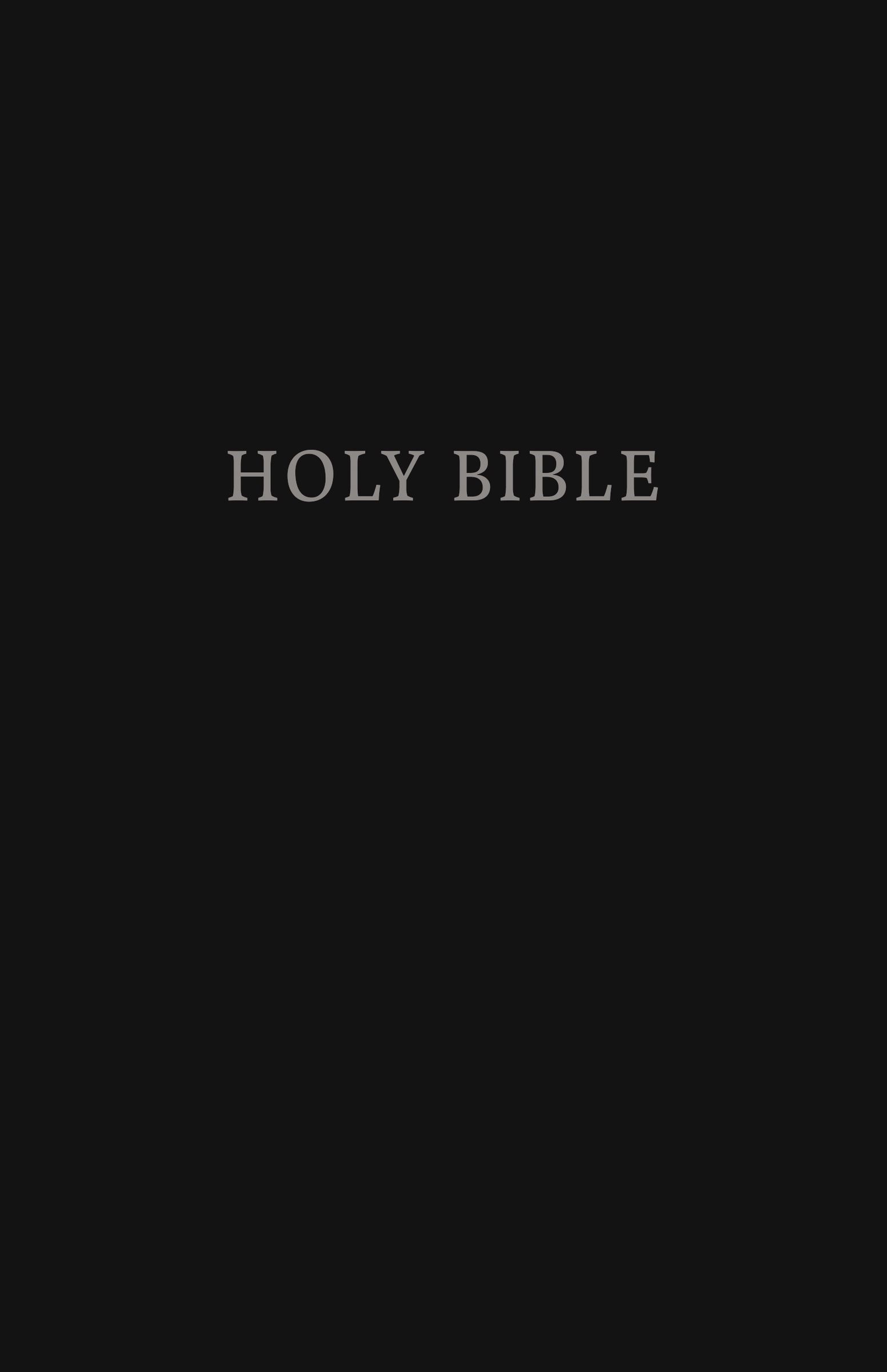 KJV Pew Bible Large Print By Thomas Nelson (Hardback) 9780718096793