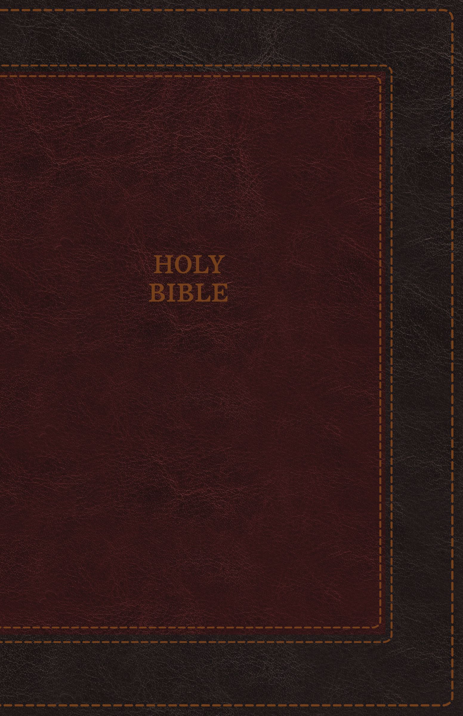 KJV Thinline Bible Compact Imitation Leather Burgundy Red Letter