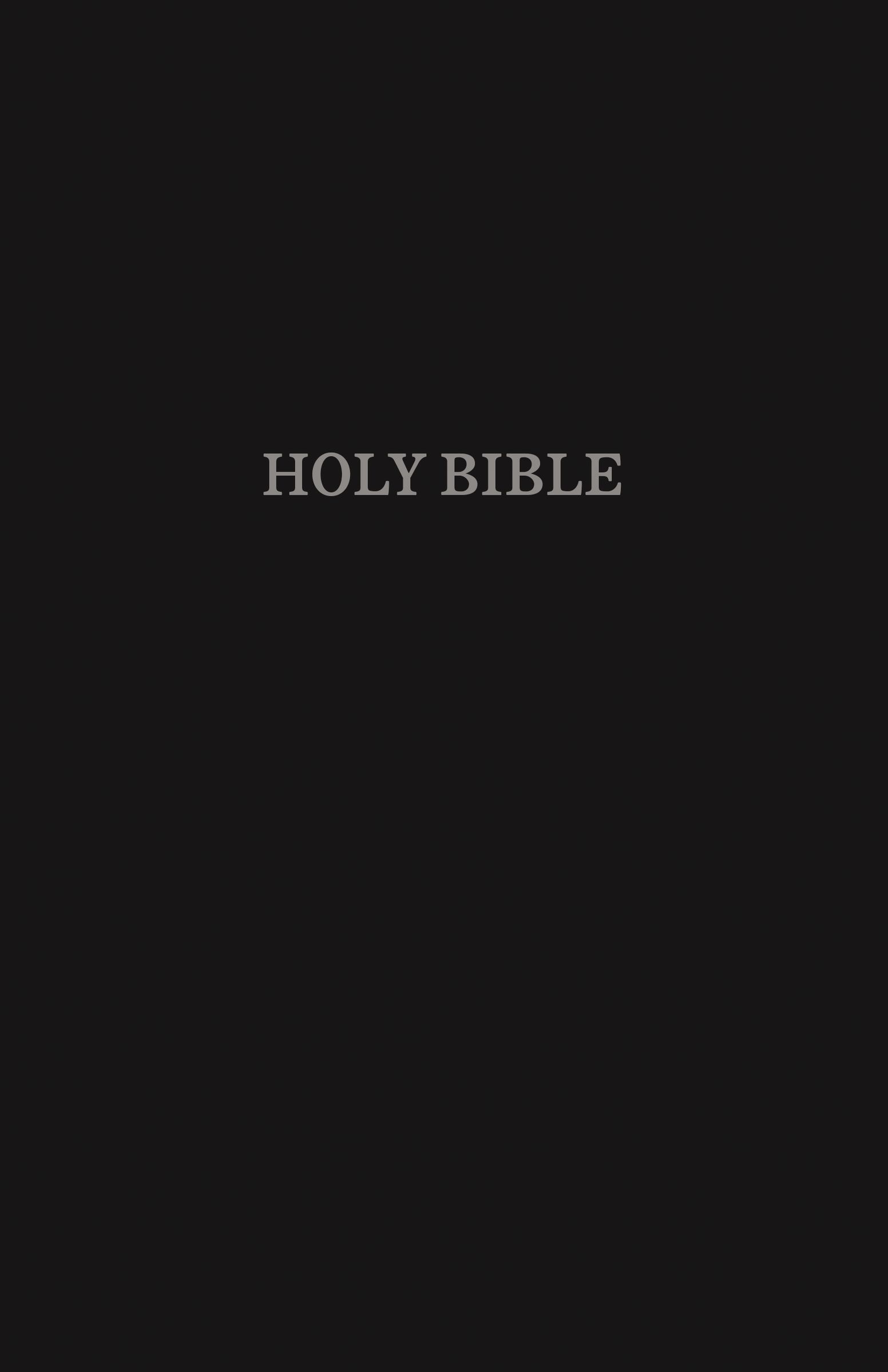 KJV Gift and Award Bible Imitation Leather Black Red Letter Editio