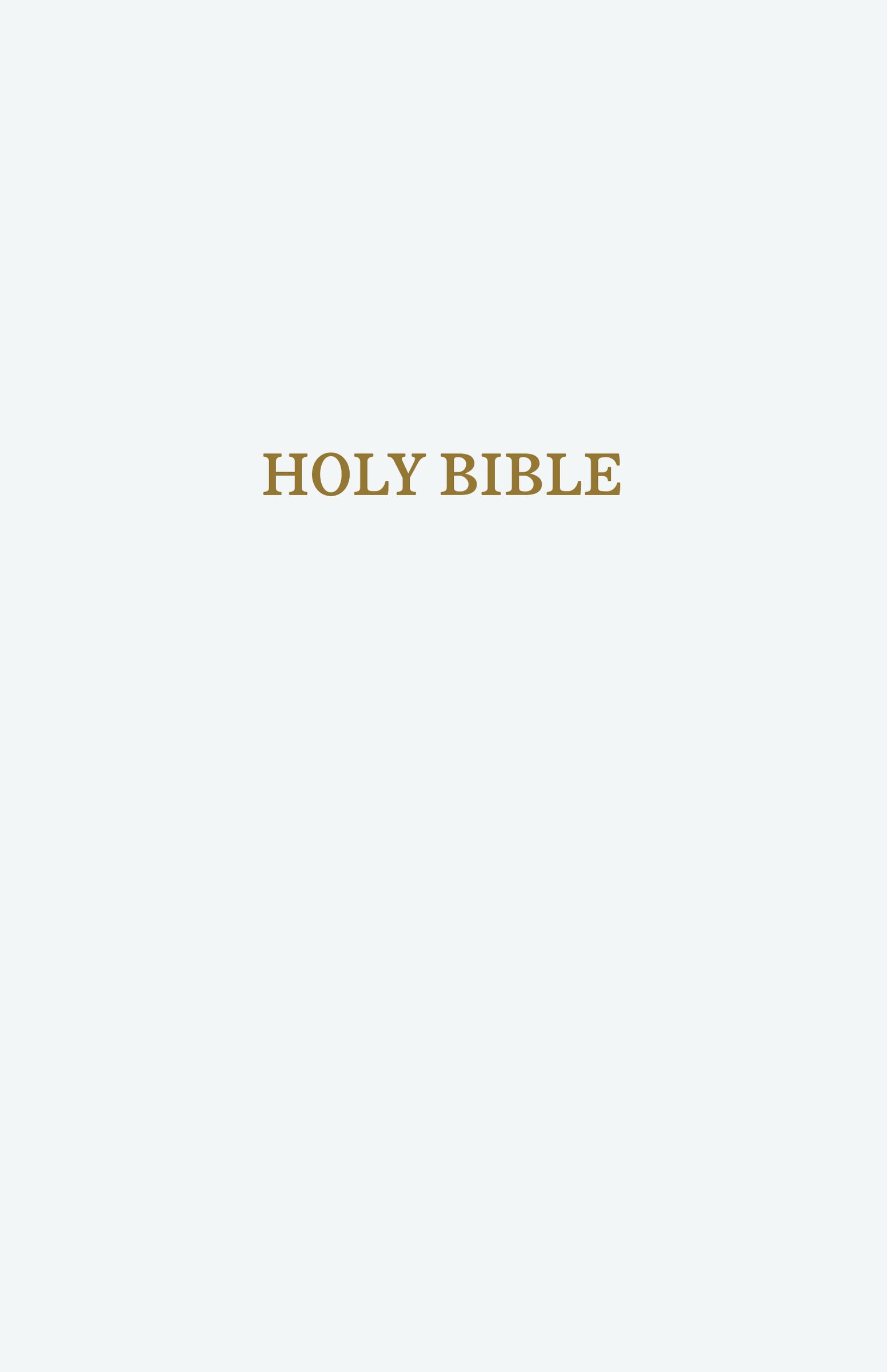 KJV Gift and Award Bible Imitation Leather White Red Letter Editio