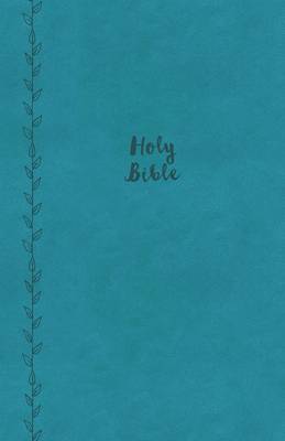 KJV Value Thinline Bible Large Print Imitation Leather Blue Red L