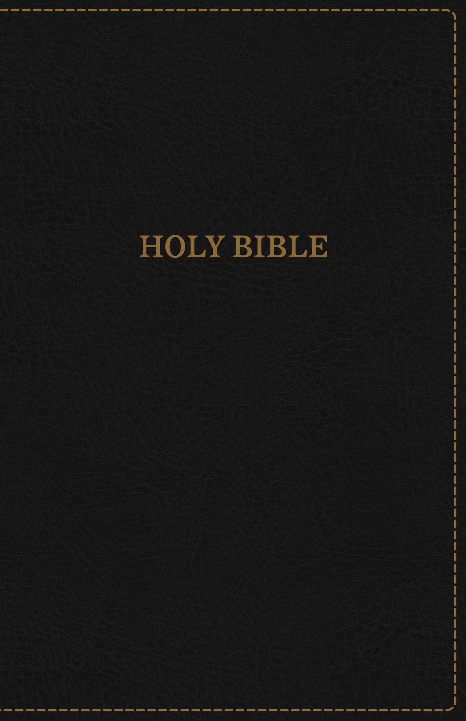 KJV Thinline Bible Compact Imitation Leather Black Red Letter Edi