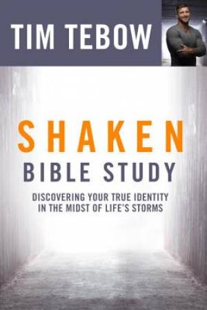 Shaken Bible Study By Tim Tebow (Paperback) 9780735289895