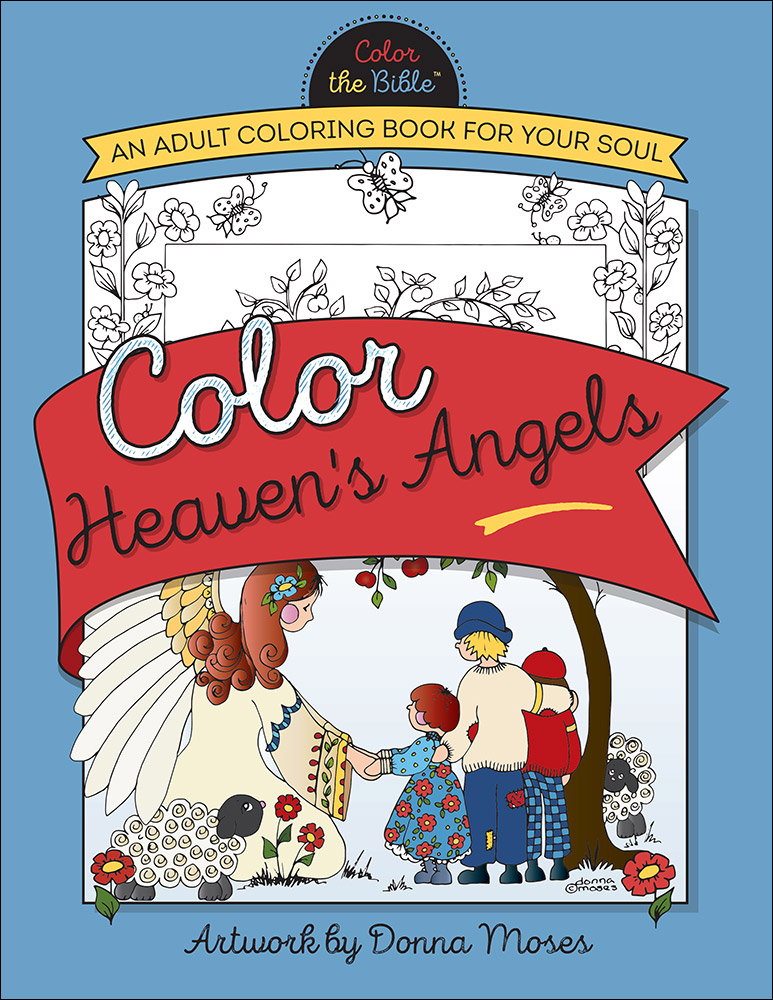 Colour Heaven's Angels By Donna Moses (Paperback) 9780736968737