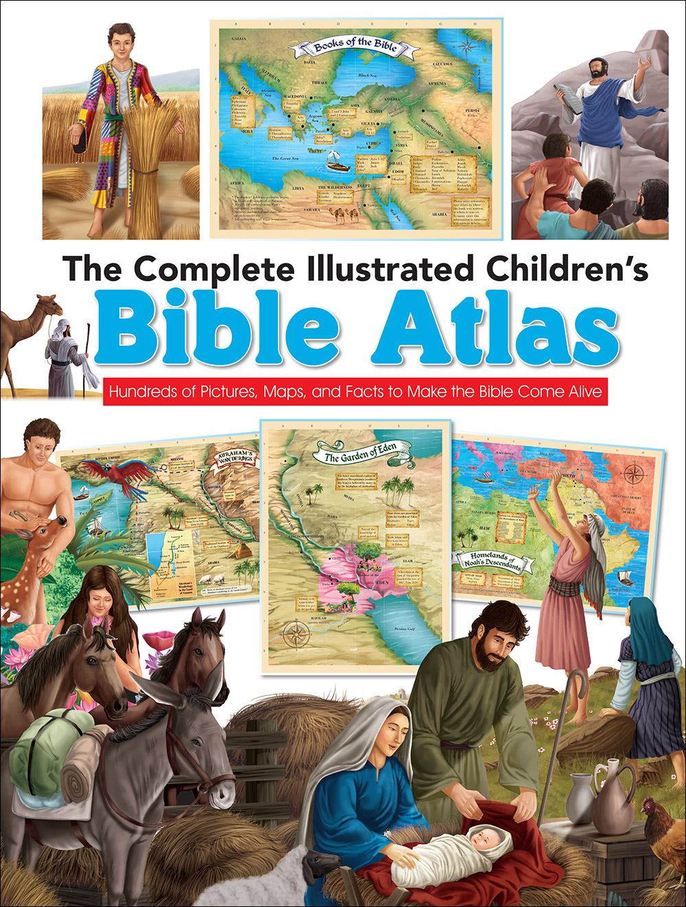 The Complete Illustrated Children's Bible Atlas By Harvest House