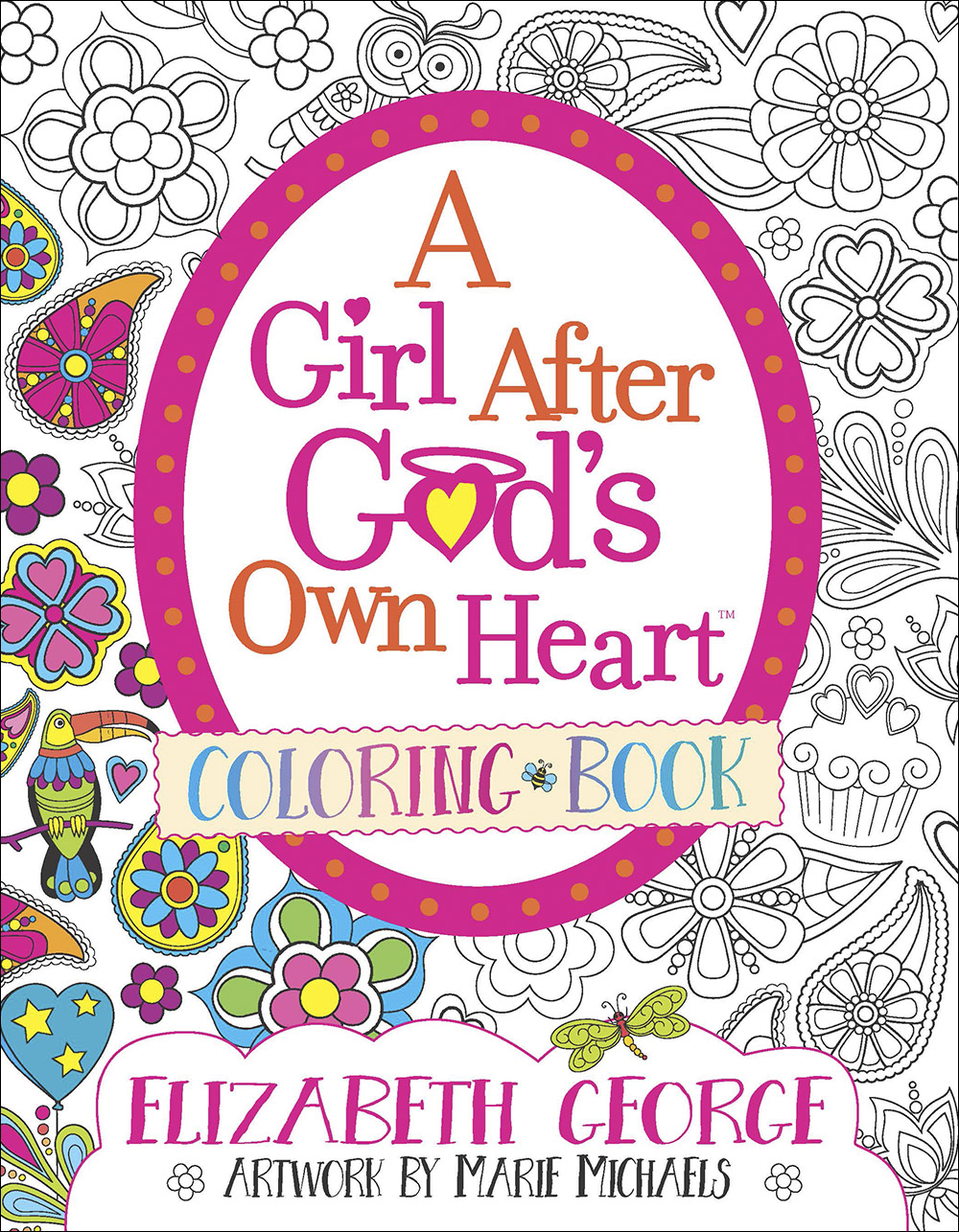 Girl After God's Own Heart Colouring Book By Marie Michaels