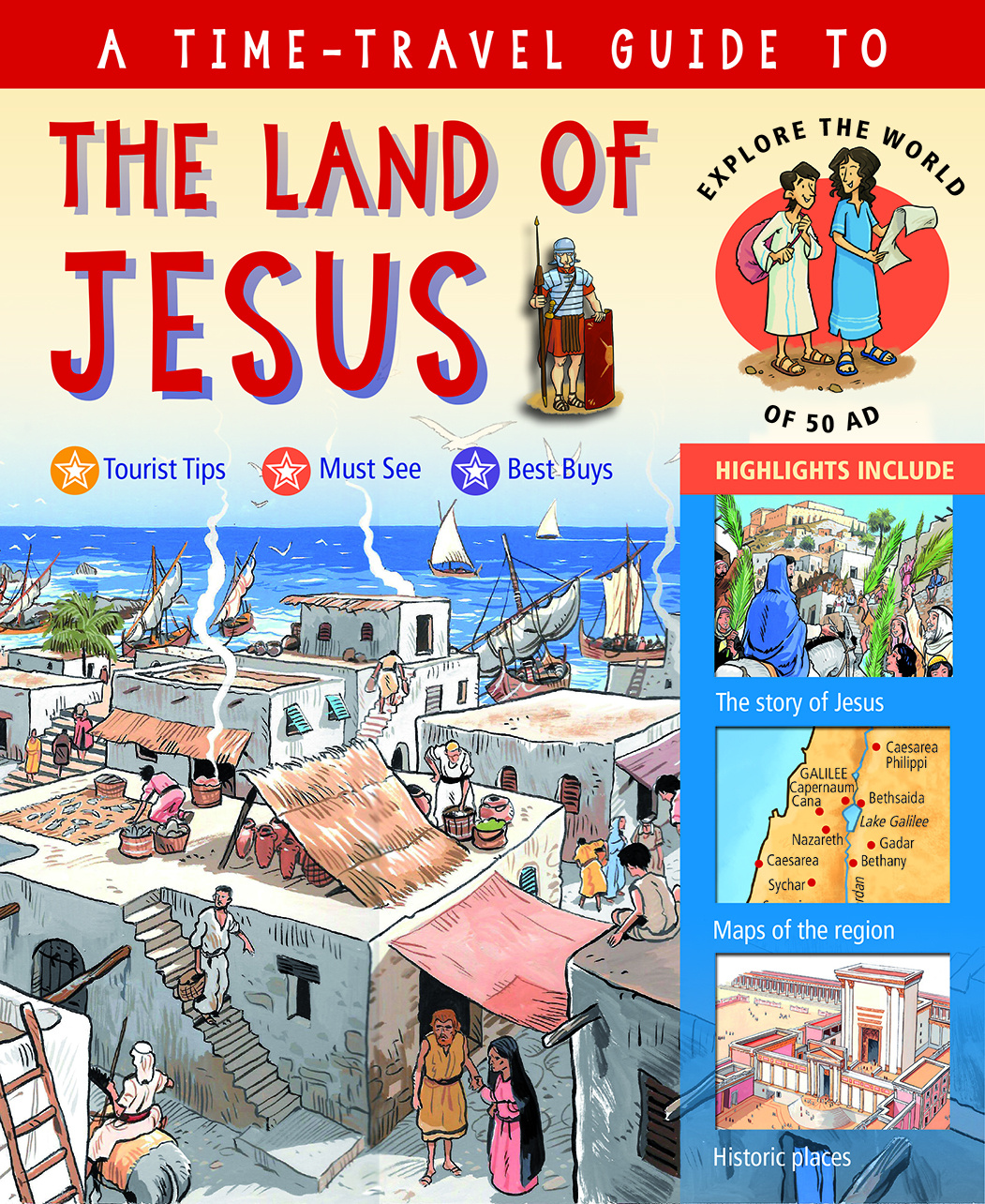 A Time-Travel Guide to the Land of Jesus By Peter Martin (Hardback)