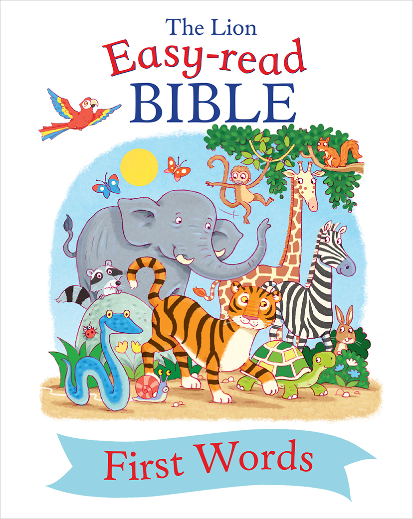 The Lion Easyread Bible First Words by Smith, Jamie; Lock, Deborah