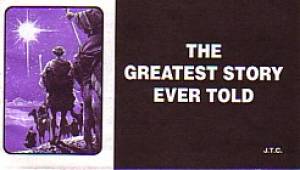 Greatest Story Ever Told Christmas Tract By Jack Chick (p)