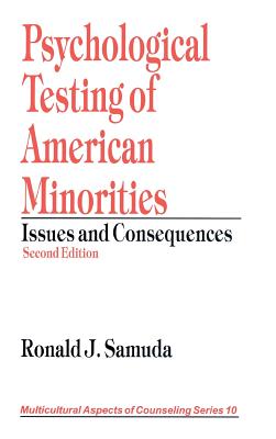 Psychological Testing of American Minorities By Ronald J Samuda