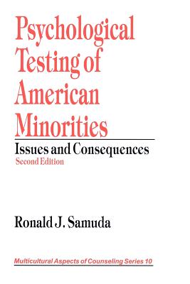 Psychological Testing of American Minorities By Ronald J Samuda