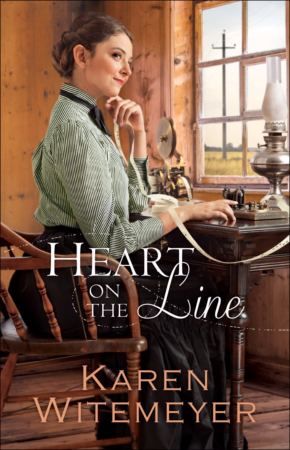 Heart on the Line By Karen Witemeyer (Paperback) 9780764212826