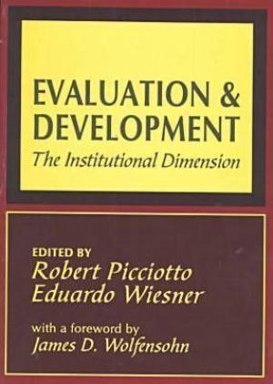 Evaluation and Development The Institutional Dimension