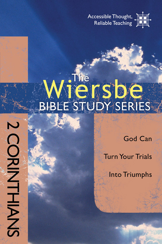 Wiersbe Bible Studies 2 Corinthians By WARREN WIERSBE (Paperback)