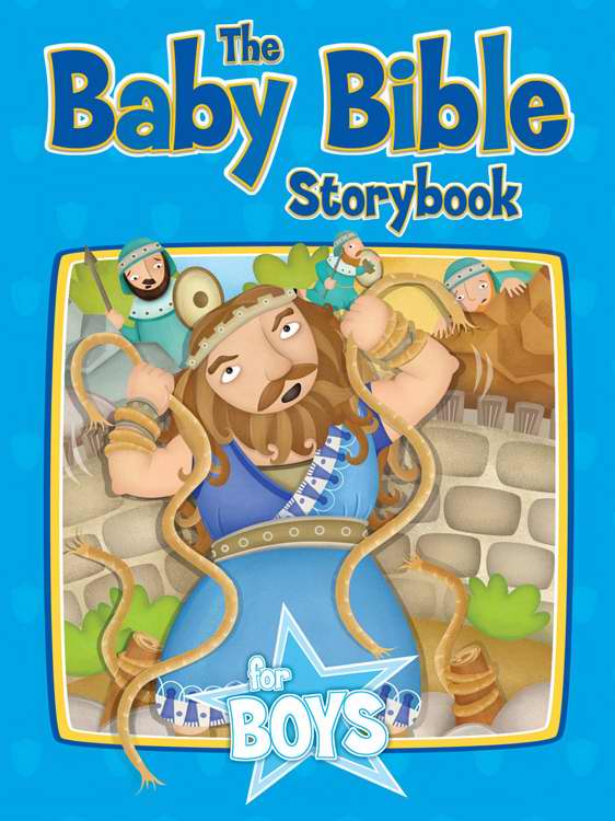 Baby Bible Storybook for Boys By Robin Currie (Board book)