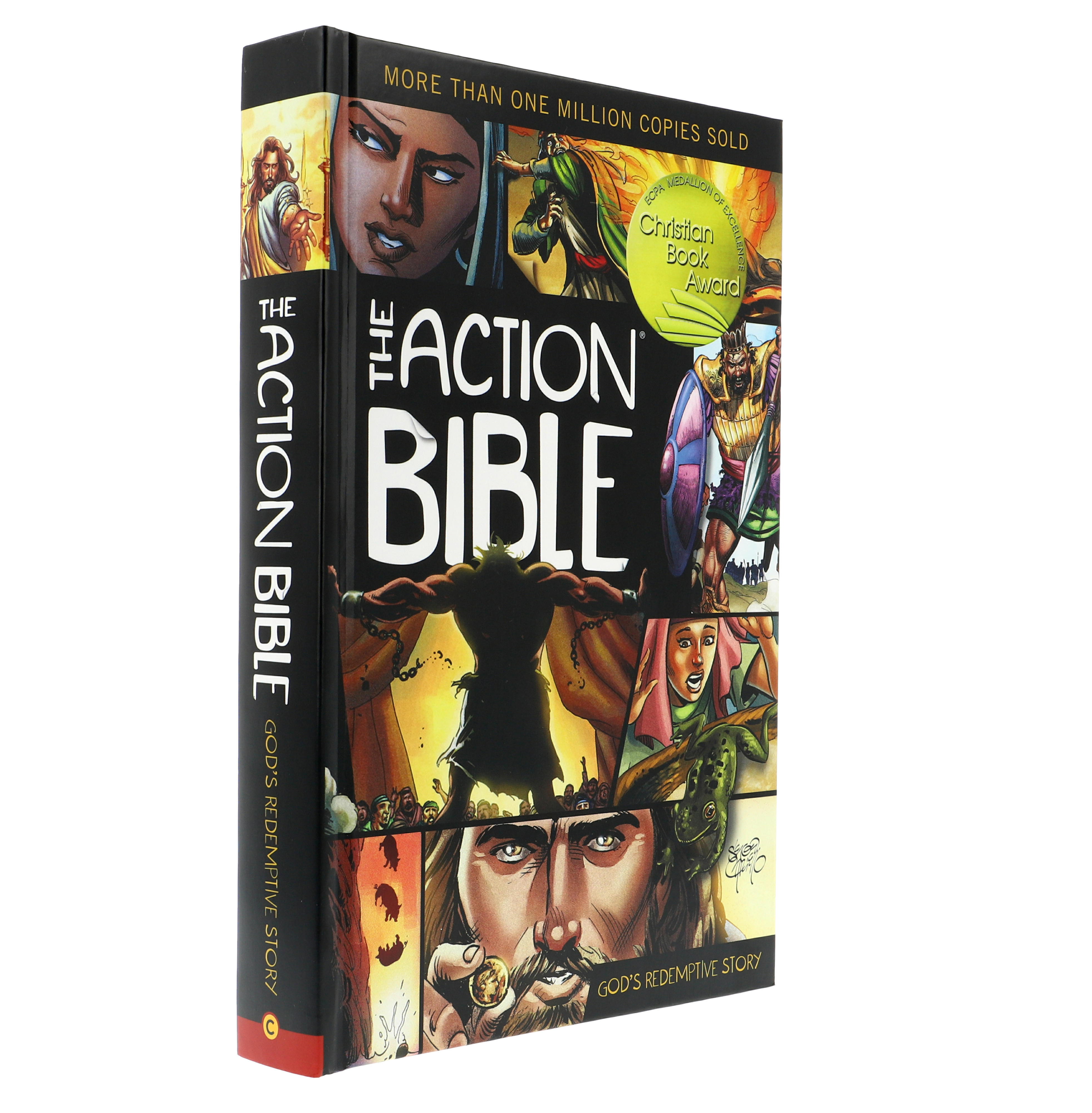 The Action Bible: God's Redemptive Story by Sergio Cariello, Hardcover