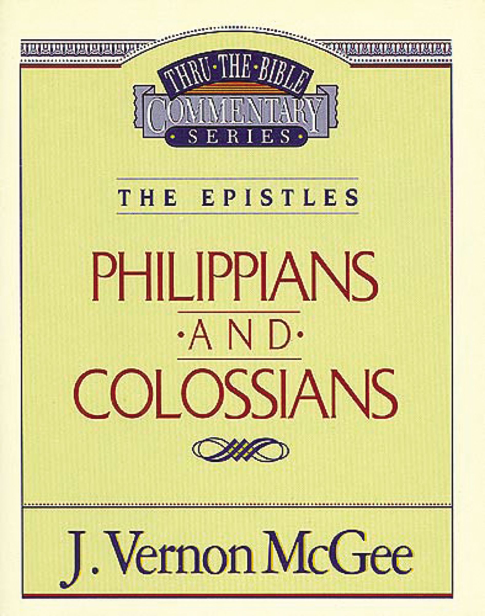 Phillipians-Colossians Super Saver By J Vernon Mc Gee (Paperback)