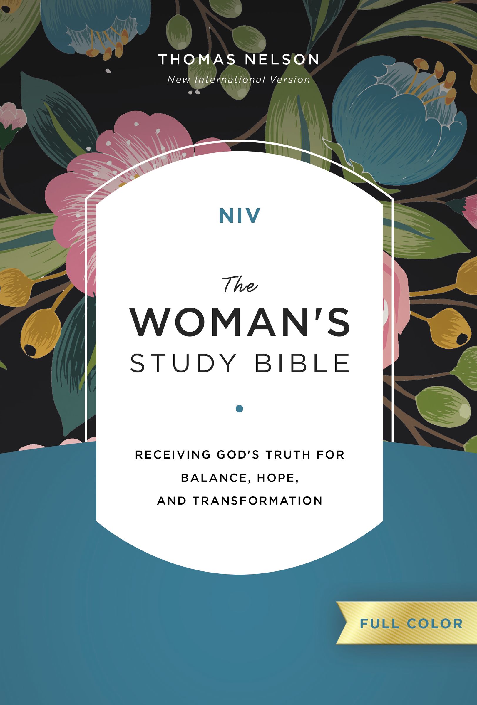 NIV, The Woman's Study Bible, Hardcover, FullColor Free Delivery